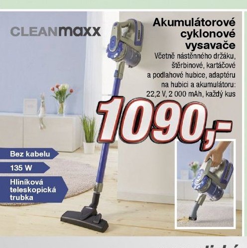 Akumulátorové cyklonové vysavače