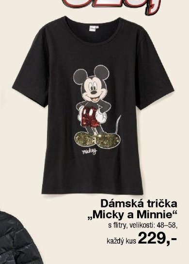Dámská trička „Micky a Minnie“