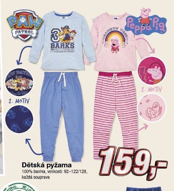 Dětská pyžama