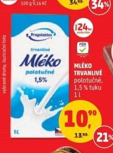 MLÉKO TRVANLIVÉ