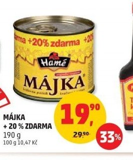 Májka + 20 % zdarma