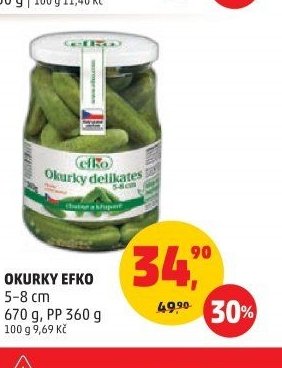 Okurky Efko