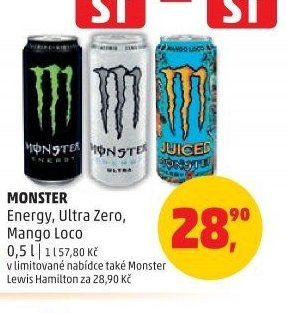 Monster Energy, Ultra Zero, Mango Loco