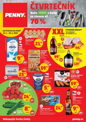 aktuální leták Penny Market 23.4.2020-28.4.2020