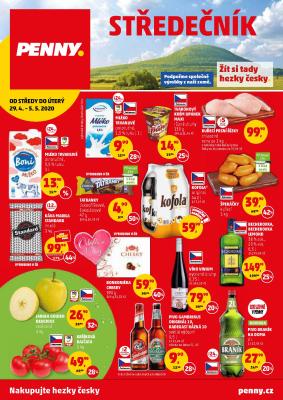 aktuální leták Penny Market 29.4.2020-4.5.2020