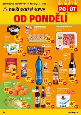 aktuální leták Penny Market 29.4.2020-4.5.2020