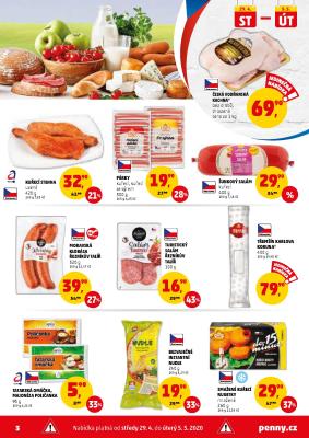 aktuální leták Penny Market 29.4.2020-4.5.2020