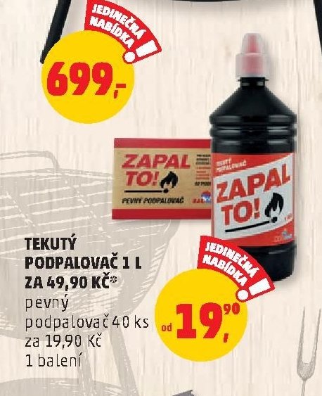TEKUTÝ PODPALOVAČ 1 L