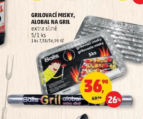 GRILOVACÍ MISKY, ALOBAL NA GRIL