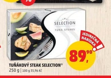 Tuňákový steak Selection