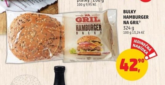 BULKY HAMBURGER NA GRIL