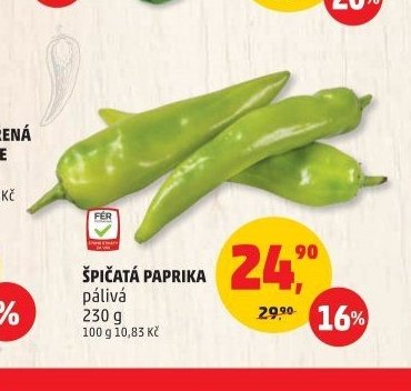 ŠPIČATÁ PAPRIKA