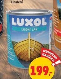 Lodní lak Luxol 0,75 l