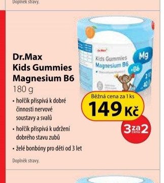 Dr.Max Kids Gummies Magnesium B6 180 g