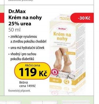 Dr.Max Krém na nohy 25% urea 50 ml