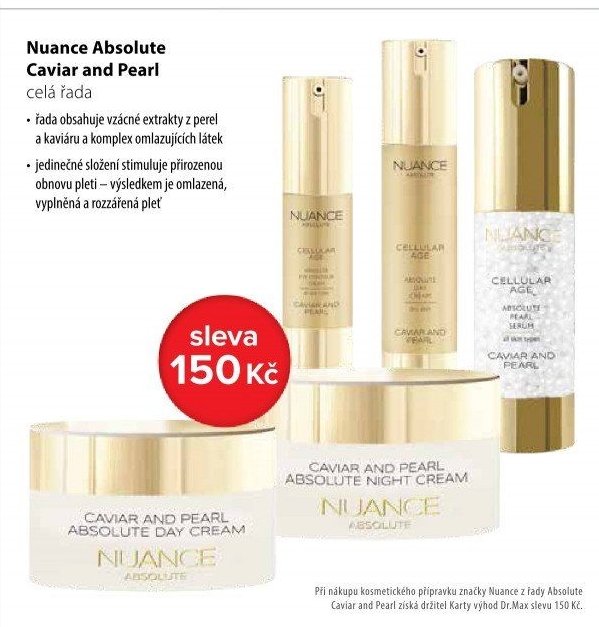 Nuance Absolute Caviar and Pearl celá řada