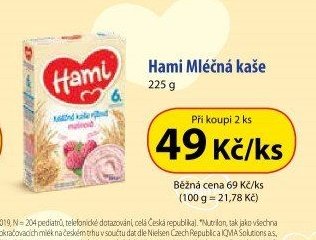 Hami Mléčná kaše