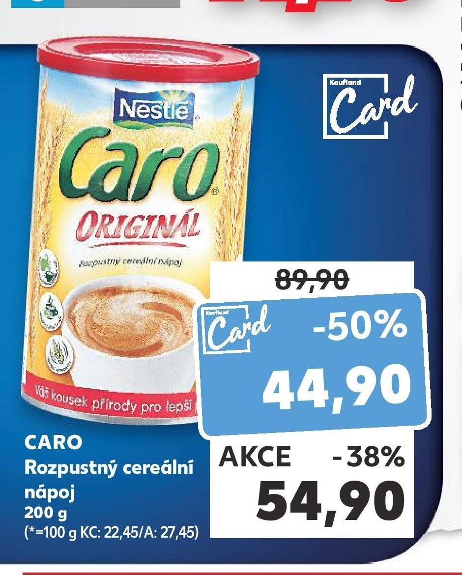 CARO Rozpustný cereální nápoj