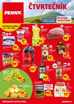 aktuální leták Penny Market 14.5.2020-20.5.2020