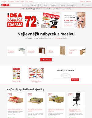 aktuální leták IDEA nábytek 19.5.2020-25.5.2020