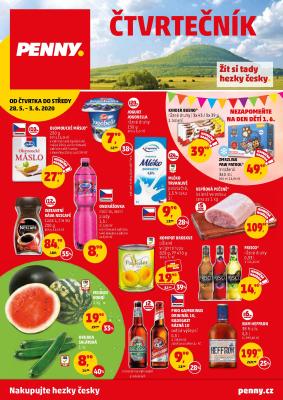 aktuální leták Penny Market 28.5.2020-9.6.2020