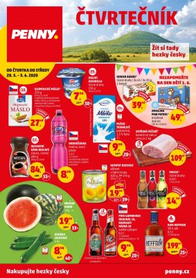 aktuální leták Penny Market 28.5.2020-3.6.2020