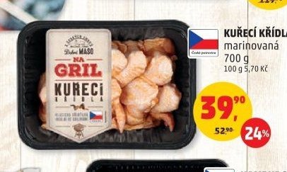 KUŘECÍ KŘÍDLA marinovaná