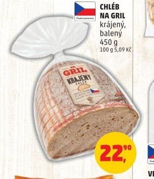 CHLÉB NA GRIL
