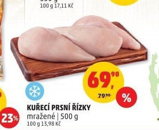 KUŘECÍ PRSNÍ ŘÍZKY