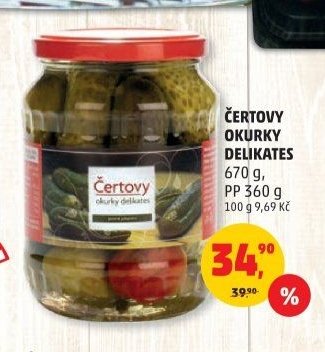 Čertovy okurky delikates