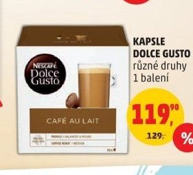 KAPSLE DOLCE GUSTO různé druhy 1 balení