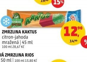 ZMRZLINA KAKTUS citron-jahoda mražená 45 ml