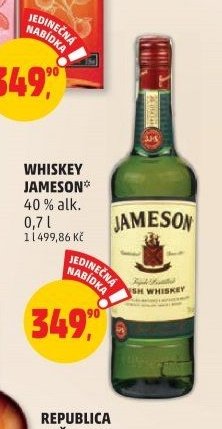 Whiskey Jameson 0,7 l