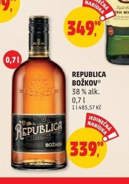 Republica Božkov 0,7 l