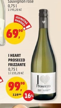 I HEART PROSECCO FRIZZANTE