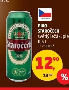 PIVO STAROČECH světlý ležák
