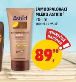 SAMOOPALOVACÍ MLÉKO ASTRID