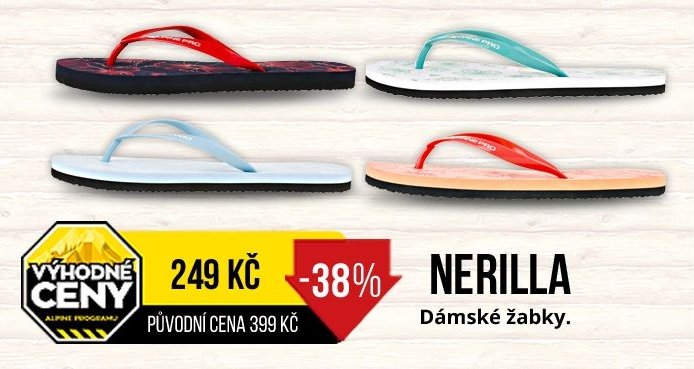 NERILLA Dámské žabky