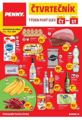 aktuální leták Penny Market 4.6.2020-10.6.2020
