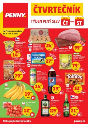 aktuální leták Penny Market 18.6.2020-24.6.2020