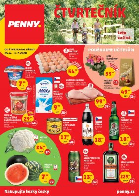 aktuální leták Penny Market 25.6.2020-1.7.2020