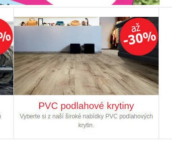 PVC podlahové krytiny