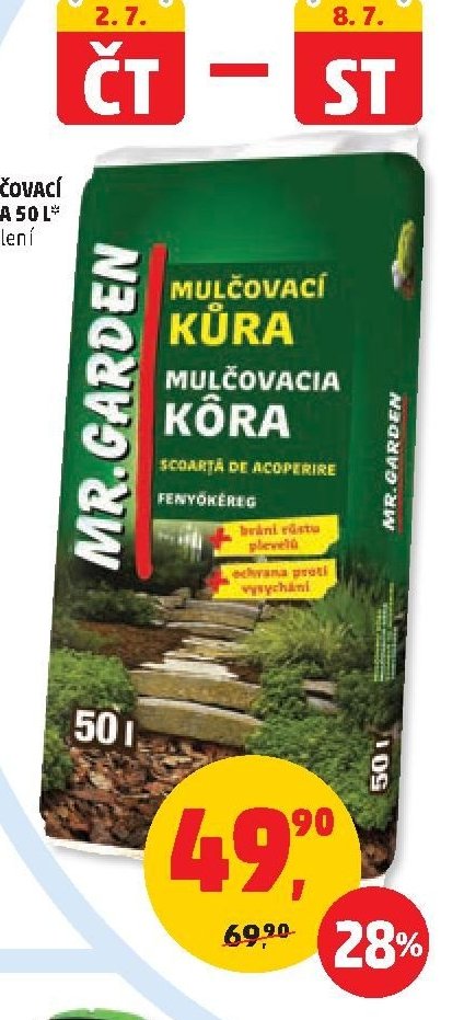 Mulčovací kůra 50 l