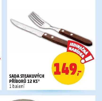 Sada steakových příborů 12 ks