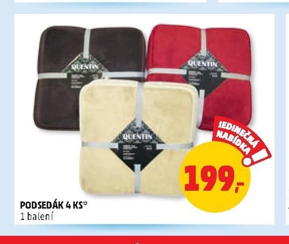 Podsedák 4 ks