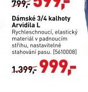 Dámské 3/4 kalhoty Arvidila L