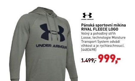 Pánská sportovní mikina RIVAL FLEECE LOGO