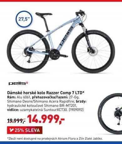 Dámské horské kolo Razzer Comp 7 LTD