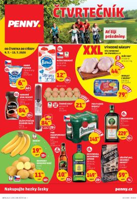 aktuální leták Penny Market 9.7.2020-15.7.2020