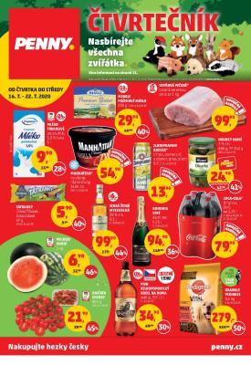 aktuální leták Penny Market 16.7.2020-22.7.2020